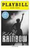 End of the Rainbow Limited Edition Official Opening Night Playbill 